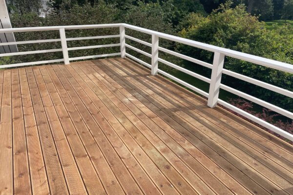 Terrass, terrass piirdega