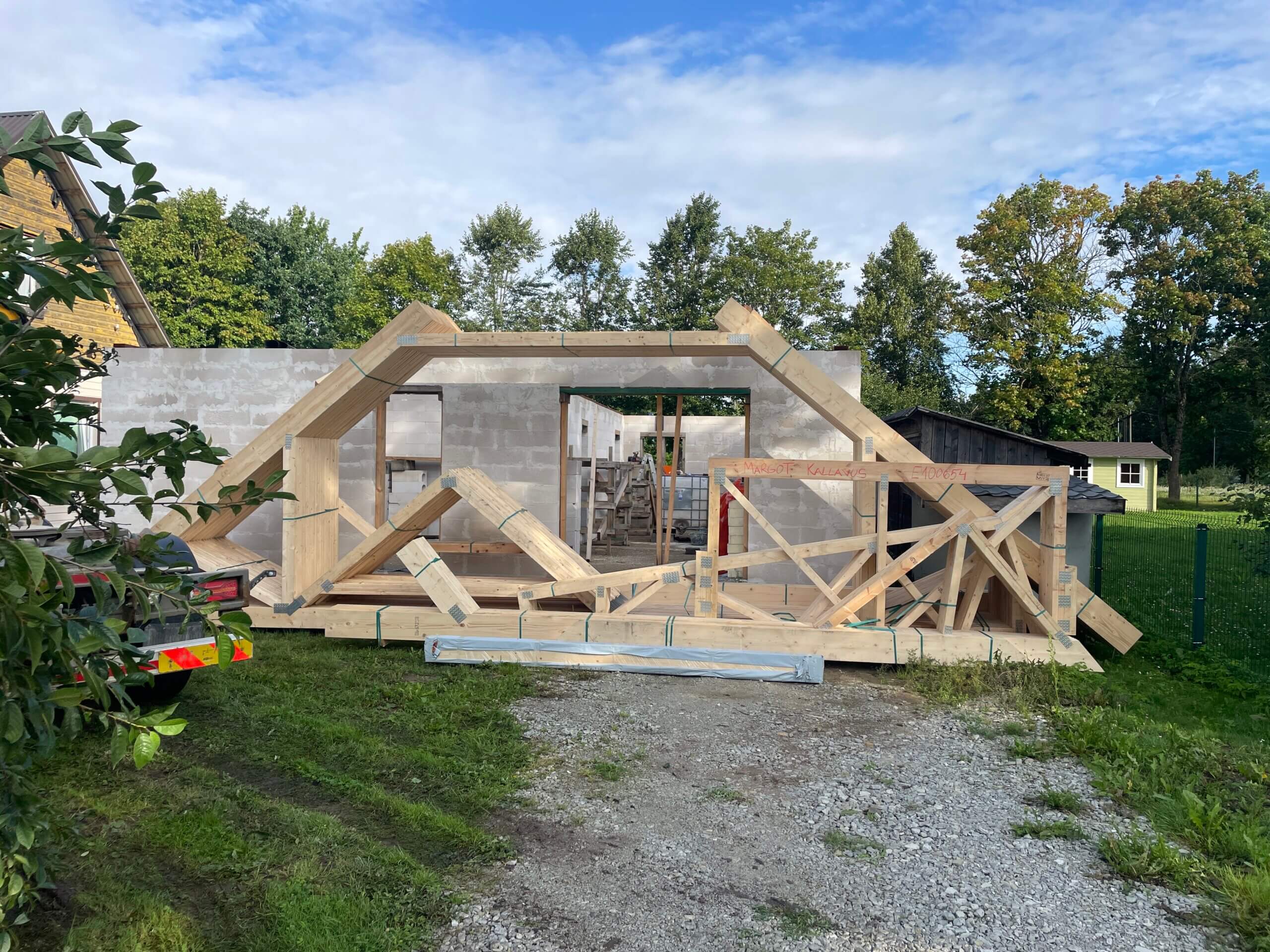 Katusefermide paigaldus,katusefermid