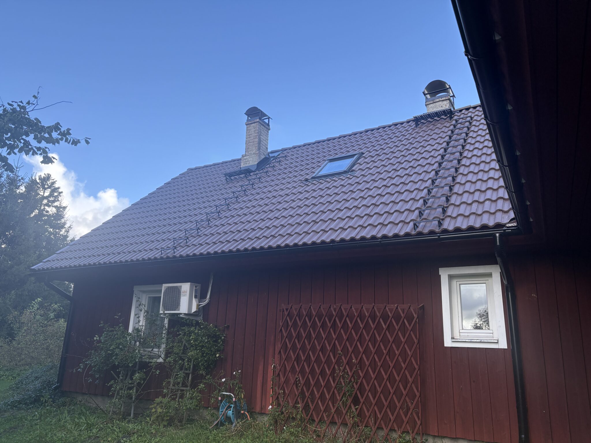 katuseakna paigaldus