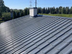 Fermide paigaldus, pelkkkatus, plekk-katus, kiviprofiil plekk